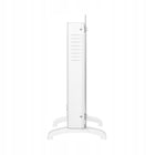 Grzejnik elektryczny energooszczędny szklany łazienkowy 1kW WiFi EGW-10B 520 mm 470 mm grzewcza biały