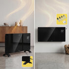Grzejnik elektryczny konwektorowy WiFi termostat LED przenośny Wisser 2500W ogrzewacz pokojowy do dogrzewania