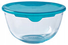 Miska szklana salaterka Prep & Store Pyrex 2,3 L naczynie kuchenne do sałatek i deserów, do serwowania, przezroczyste