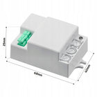 Czujnik Ruchu LED Mikrofalowy 1200W HF Regulowany Łatwy Montaż 230V detektor obecności do automatycznego włączania lamp