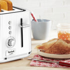 Toster opiekacz do tostów tefal Loft TT7611 7 poziomów opiekania rozmrażanie pieczywa, podgrzewanie kromek, 2 kromki