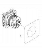 Element podtynkowy grohe do baterii prysznicowych 3 wyjścia 35604000 korpus montażowy natryskowy, moduł instalacyjny