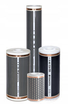 FOLIA MATA GRZEWCZA 140W / m2 50cm szer TERMOFOL elektryczne 1 m 50 cm 140 W/m²