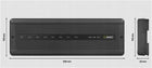 ENGO ECB8-230 listwa sterująca podłogówka 8 regulatorów 705 wodne 1 m 1 cm 1 W/m²