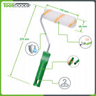 Zestaw malarski wałek pędzel kuweta ściany sufity akcesoria do remontu wnętrz, różne kształty, szerokość 18 cm