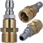 ADAPTER PRZEJŚCIÓWKA REDUKCJA M22 NA SZYBKOZŁĄCZE 1/4" MYJKI CIŚNIENIOWEJ złączka do sprzętu wysokociśnieniowego