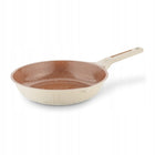 Patelnia Indukcja z Wylewką solidna Kremowa Starke Pro Texture Creamy 28 cm tradycyjna 60 mm /Wzór