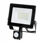 Naświetlacz LED z czujnikiem 30W b.zimna 6500K 2400lm MHC LED2B RED reflektor zewnętrzny lampa elewacyjna IP44 do