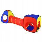 Namiot tunelowy Kruzzel wielokolorowy 3w1 pokrowcem 23871 tipi+tunel+domek Zabawka ogrodowa dla dzieci od 3 lat