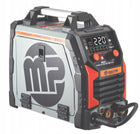 Spawarka inwerterowa MIG Co2 flux MMA TIG migomat synergia Majster MP0141 230 V, wyświetlacz LCD, uchwyt euro, maska