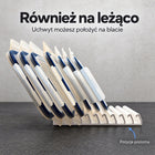 Uchwyt na Pokrywki ikea 365+ 10 Miejsc Wieszany Organizer do Kuchni Biały 21.2 cm 3 cm 12 cm uniwersalne