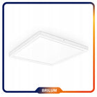 Panel LED Sufitowy 40W Natynkowy 60 x 60cm Plafon 3600lm Orega Oprawa IP40 lampa kwadratowa do biura, neutralna barwa