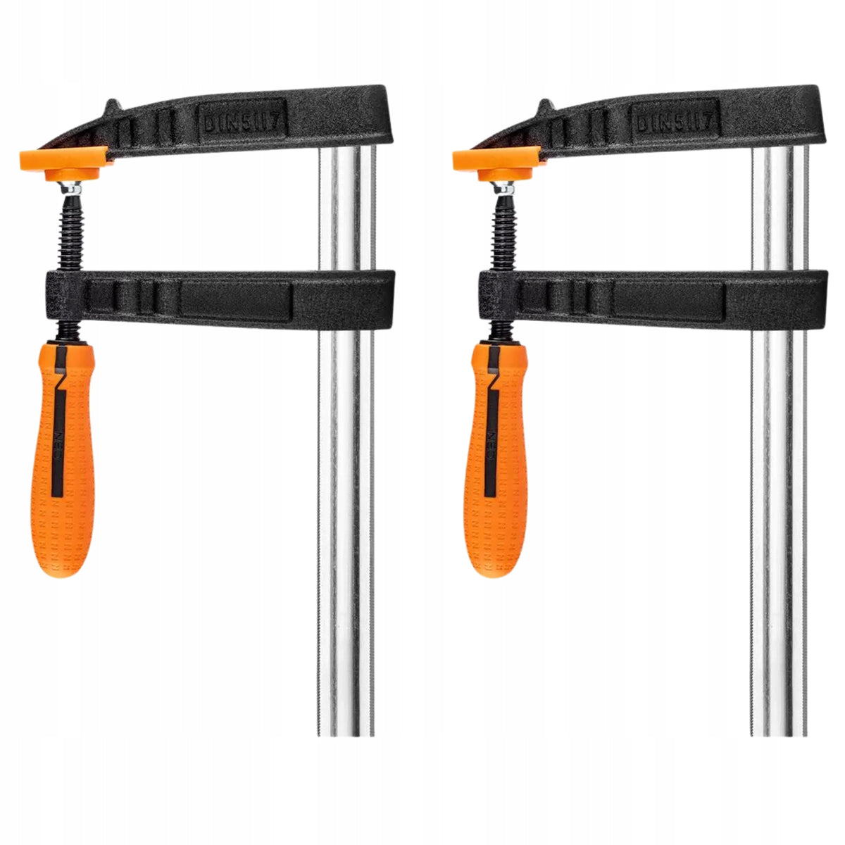 NEO TOOLS Ścisk Stolarski 120 x 300 mm Zestaw 2 szt. docisk do drewna, zacisk do klejenia i montażu, narzędzie