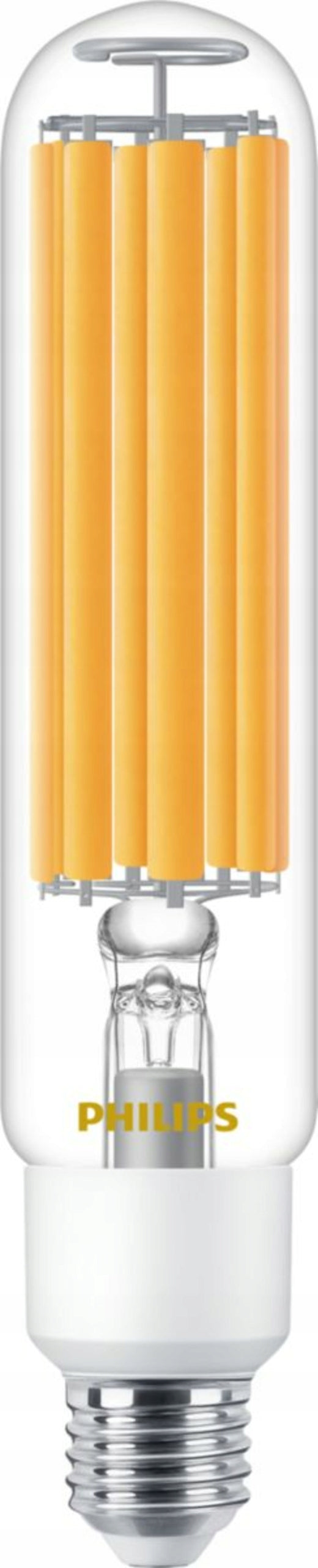 Mocna Żarówka LED E27 28W 400W 5400 lumenów Garaż Magazyn Warsztat Rurkowe źródło światła, ciepła biel 2700K do