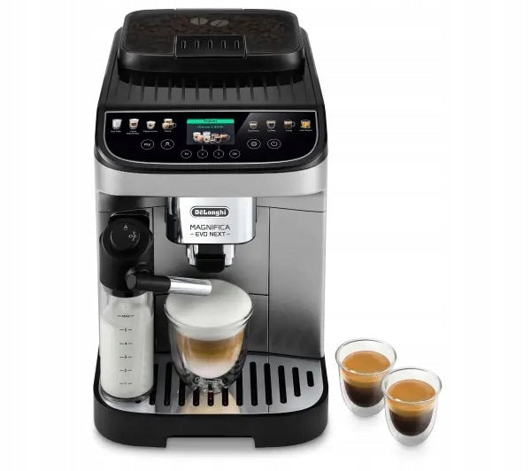 Ekspres automatyczny De'Longhi ECAM310.80.SB LatteCrema TFT 13 Napojów ciśnieniowy 15 bar do kawy ziarnistej i mielonej, cappuccino, latte macchiato