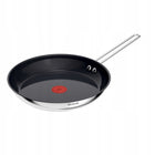 Zestaw garnków i patelni tefal Nordica szpatułki indukcja ceramiczne 17 el. naczynia kuchenne stal nierdzewna powłoka