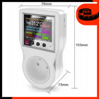 Termostat elektroniczny WiFi watomierz timer aplikacja gniazdko 230V 3680W regulator temperatury do pieca, sterownik