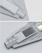 Lampa Latarnia LED uliczna 150W IP65 zewnętrzna na słup ściane mocna oprawa oświetleniowa do parkingu i placu, zimna