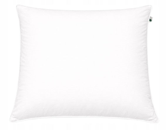 Puchowa Poduszka do spania 50 x 60 cm biała Jasiek z wypełnieniem 400 g, podpora głowy