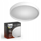 Plafon LED Sufitowy Lampa Sufitowa Panel Natynkowy Okrągły Biały 24W 30cm gwintu