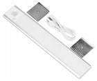Lampa Podszafkowa Kuchenna LED Listwa Do Szafy Czujnik Ruchu Magnes 40cm oświetlenie garderoby 5V 90 lm 1W wielokolorowe