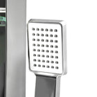 Półka zestaw panel prysznicowy z hydromasażem deszczownica kolumna chrom stal nierdzewna, mieszacz, armatura