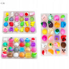 KALENDARZ ADWENTOWY GNIOTKI SQUISHY DUMPLING 24 SZTUKI ŚWIĄTECZNY PREZENT stojący