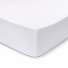 Prześcieradło hotelowe z gumką 160x200 100% bawełna białe 140g na łóżko, do sypialni, materac do 25 cm, oeko-tex