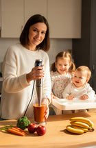Blender ręczny Yoer wielofunkcyjny 8w1 +Tytanowe ostrza 1500W +14 elementów