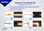 Taśma LED Kanlux lcob 3W/M 12 IP00-WW pasek świetlny, oświetlenie dekoracyjne, 5 m, 1440 lm, 15 w, 12 V DC, ciepła biel