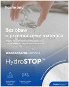 Ochraniacz na materac 80x180 wodoodporny podkład pokrowiec nakładka mata do łóżka, antybakteryjny, antygrzybiczny