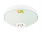 Plafon Oprawa Lampa sufitowa LED 2x E27 z Czujnikiem Czujka Regulowany okrągłe oświetlenie wewnętrzne, bez żarówek