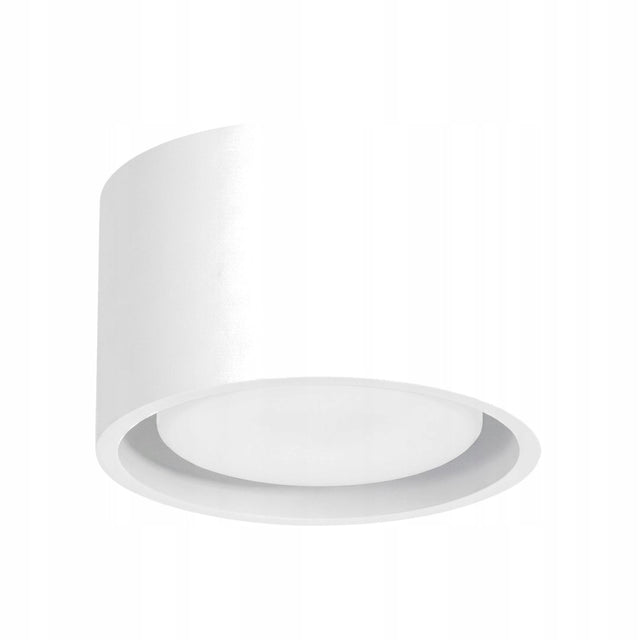 Sollux Lighting Plafon modo 1 biały Gx53 okrągła oprawa sufitowa bez żarówki, do salonu i sypialni