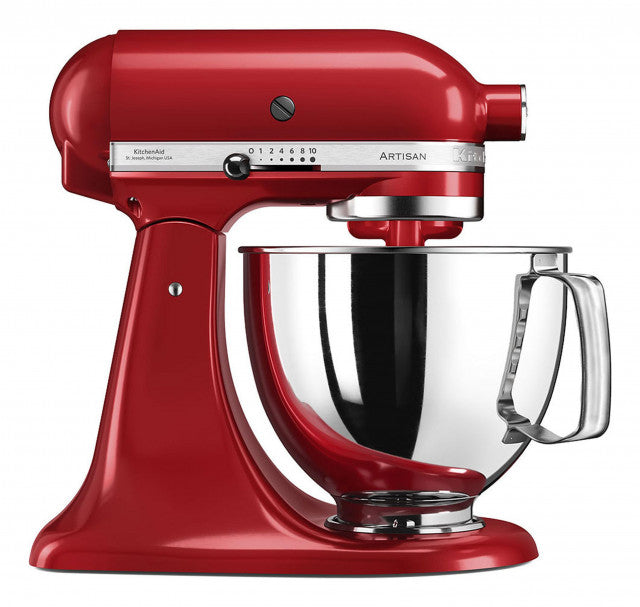 Robot kuchenny planetarny KitchenAid 5KSM125EER 300W czerwony nominalna