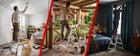 Drabina aluminiowa domowa dwustronna składana higher 2x4 stopnie taboret schodki do malowania, podest 78 cm, udźwig 125