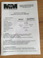 Dmuchawa Wentylator kotła C.O. WPA 06 przesłona, wtyk, uszczelka, śruby