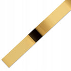 Listwa dekoracyjna ozdobna złota PVC 21mm gold 10 metrów samoprzylepna taśma wykończeniowa do ścian, mebli i wnętrz