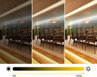 Taśma LED COB 24V 5m rolki 320 LED/m neon 4000K neutralna biała mocna kable pasek świetlny do wnętrz IP20 50 w