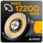 Tarcza diamentowa HEX 1.6mm 125mm do ceramiki betonu cegły 22.2mm 12200RPM 1 szt.