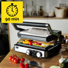 Grill elektryczny Yoer Opiekacz Panini 2000W +Prog czasu temp + opcj. gofry nominalna