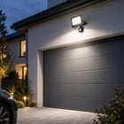 HALOGEN LED z czujnikiem ruchu naświetlacz lampa 50W 4500K ZEWNĘTRZNY IP65 reflektor 5400 lm neutralna biel do podjazdu