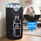 Torba kosz składany na butelki puszki z recyklingu kosz do segregacji 82l pojemnik na odpady, do sortowania śmieci