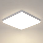 Lampa łazienkowa sufitowa lampa plafon LED biały nowoczesna 4500K 43W oprawa prostokątna, neutralna barwa światła