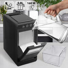 Kostkarka do lodu heva VIO domowa do kostek 12kg/24h 120W slim + łopatka 120 w czarny