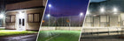 Naświetlacz LED 100W 9000lm=525W Halogen Reflektor Zewnętrzny Slim Lampa z czujnikiem ruchu i zmierzchu, IP66