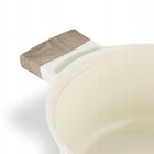 Garnek indukcja z Powłoką ceramiczną Kremowy Konighoffer Rosti 20cm 2l aluminiowy do gotowania zup i sosów