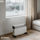 GRZEJNIK ELEKTRYCZNY ENERGOOSZCZĘDNY KONWEKTOROWY FARELKA TERMOSTAT 2000W 135 mm 400 mm grzewcza biały