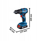 EXCLUSIVE - Bosch Professional GSB 185-Li Wiertarka +23bity 06019K3102 (A) wkrętarka akumulatorowa bezszczotkowa 18V do