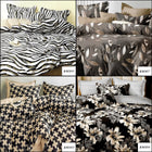 KOMPLET POŚCIELI 100% BAWEŁNA 160X200 POSZEWKI 70x80 CIEPŁA DUŻO WZORÓW do sypialni, na zamek błyskawiczny, 3 części