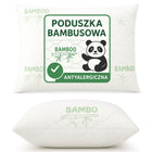 Poduszka antyalergiczna bambusowa 70x80 – nowoczesna i przewiewna premium z kulką silikonową do spania